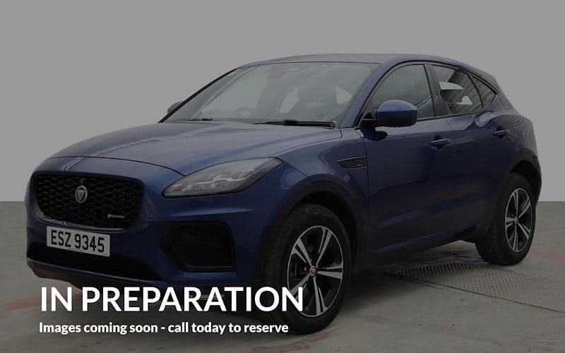 Used Jaguar E-Pace R-Dynamic 163 HP (119 kW) 2021 Blue SUV