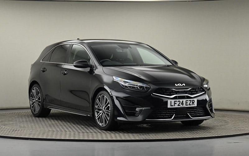 Black pearl Used 2024 Kia Ceed GT-Line S Hatchback | £21,650 (A bit pricey) - Image 1/4