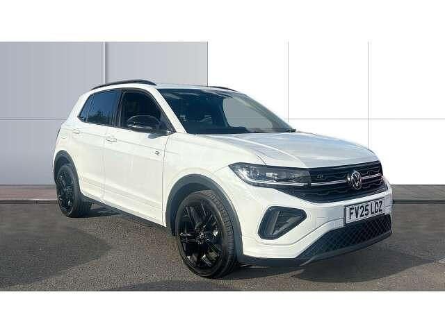 White New 2025 VW T-Cross Black Edition SUV | £28,499 (A bit pricey) - Image 1/4