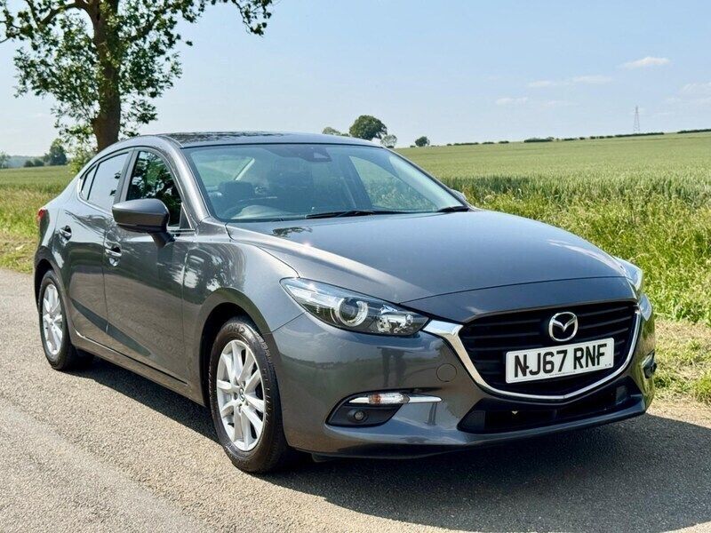 Grey Used 2017 Mazda 3 Sedan | £9,950 (Fair price) - Image 1/3