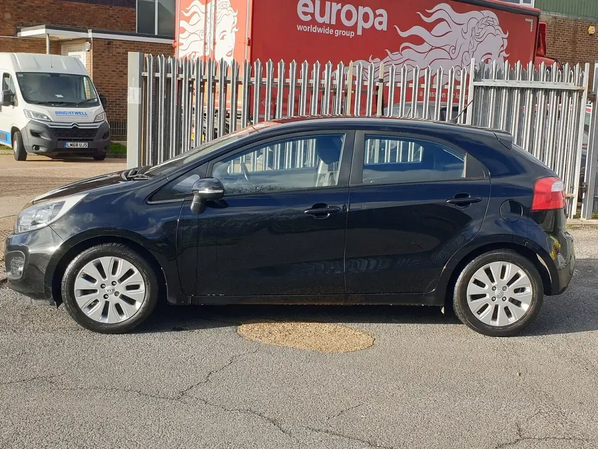 Used Kia Rio 2015 Black Hatchback