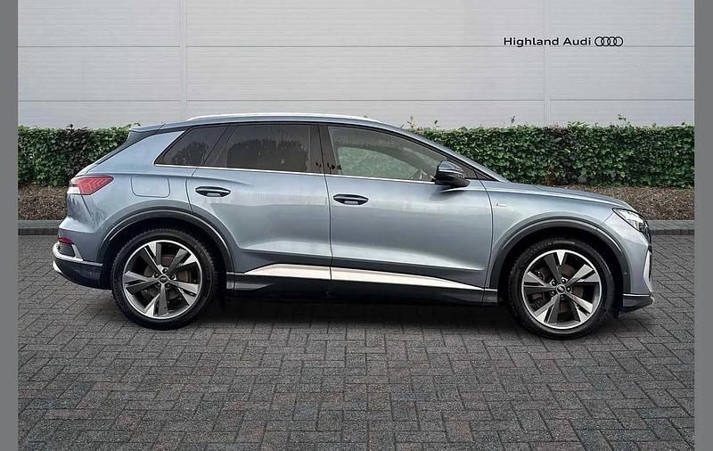Used Audi Q4 e-tron S-Line 219 kW (299 HP) 2022 Blue SUV