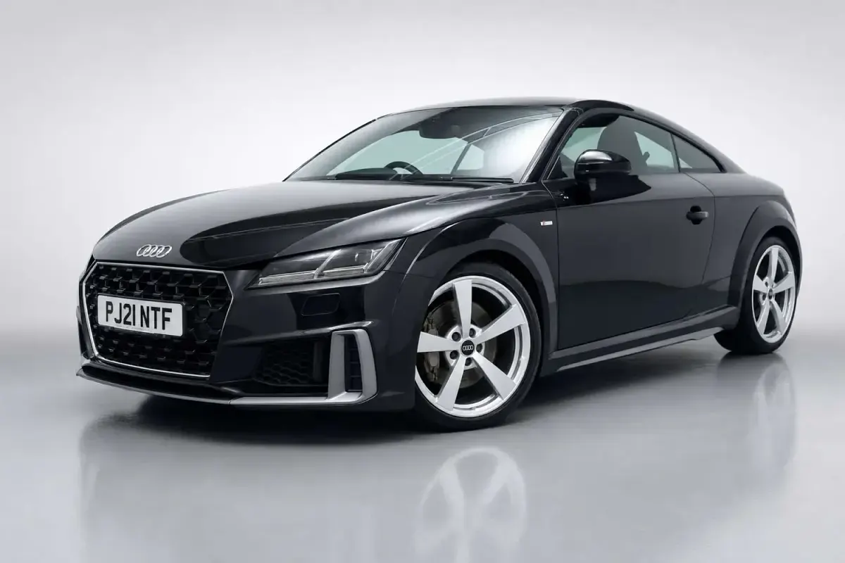 Used Audi TT S-Line 245 HP (180 kW) 2021 Black Coupe