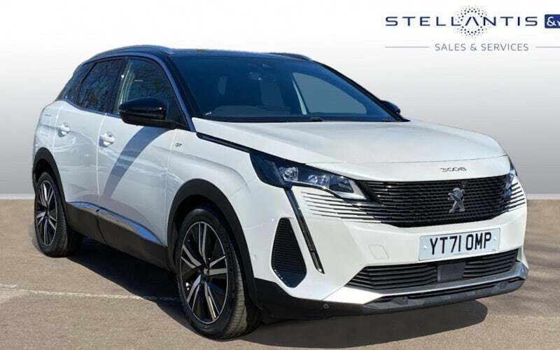 White Used 2022 Peugeot 3008 Premium SUV | £19,286 (Good price) - Image 1/4