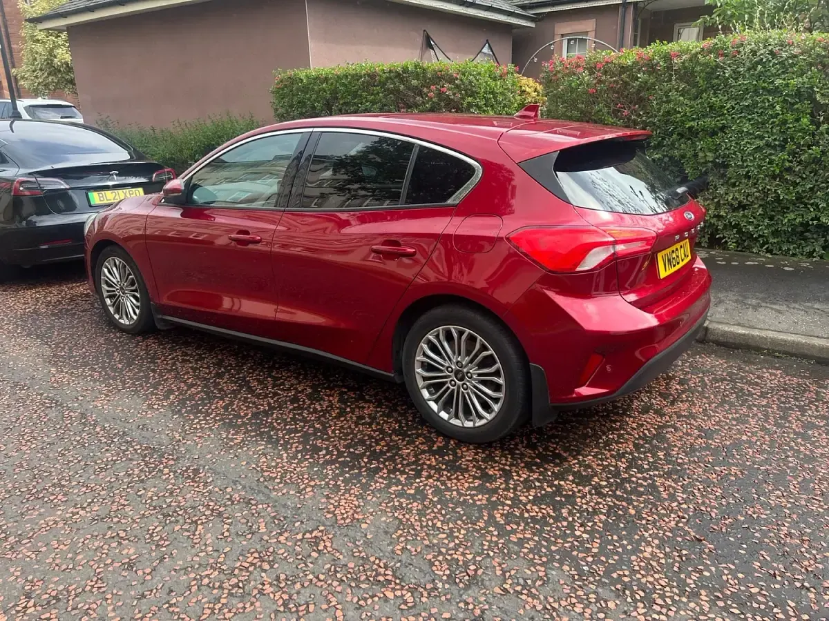 Used Ford Focus Titanium X 150 HP (110 kW) 2018 Red Hatchback