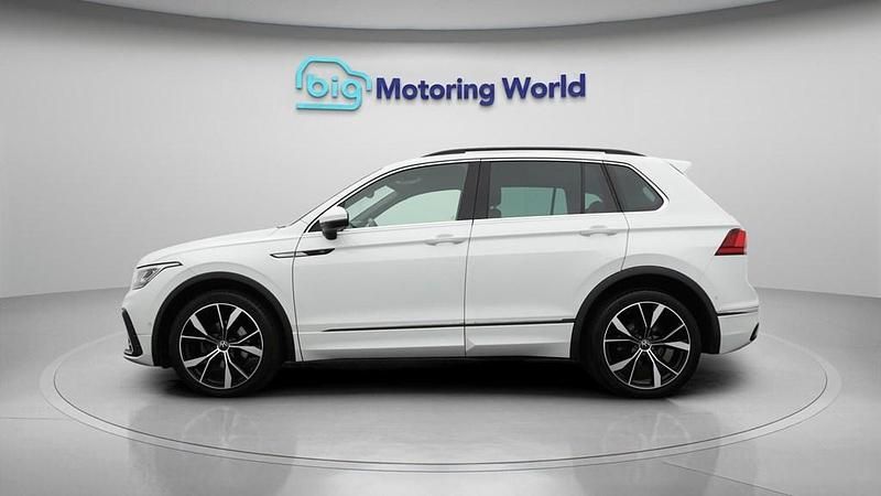 Used VW Tiguan R-line 150 HP (110 kW) 2021 White SUV