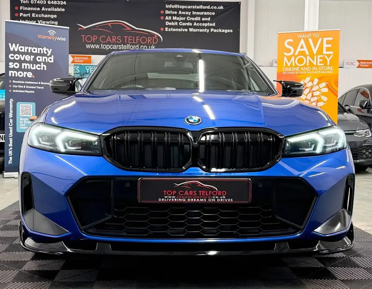 Used BMW 330e M Sport 288 HP (211 kW) 2023 Blue Sedan