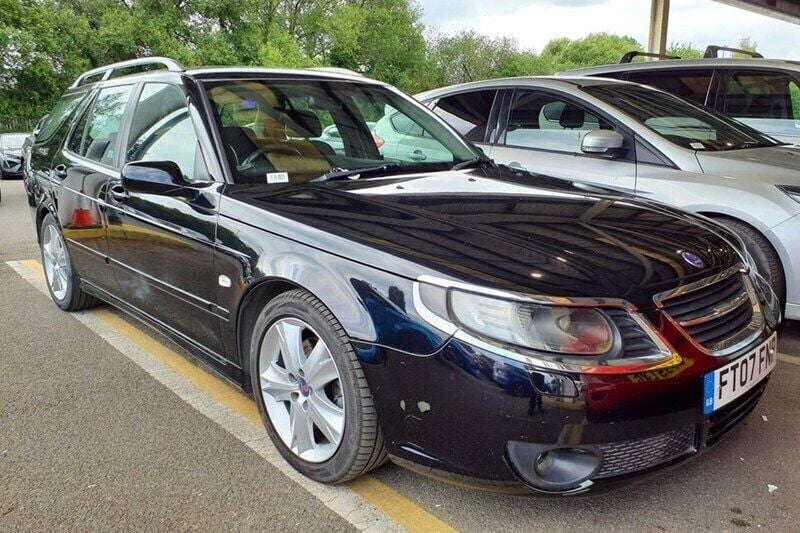 Black Used 2007 Saab 9-5 Aero Estate | £3,190 - Image 1/1
