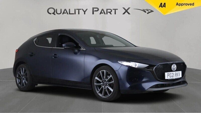 Blue Used 2021 Mazda 3 Inclusive Hatchback | £14,880 (Fair price) - Image 1/4