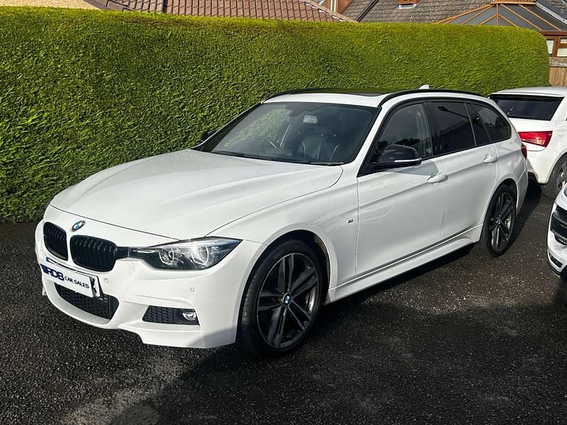 White Used 2018 BMW 320 M Sport Estate | £16,840 (A bit pricey) - Image 1/1