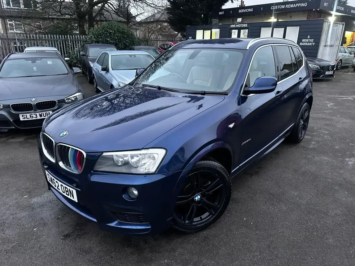 Usado BMW X3 M Sport 184 CV (135 kW) 2012 Azul SUV