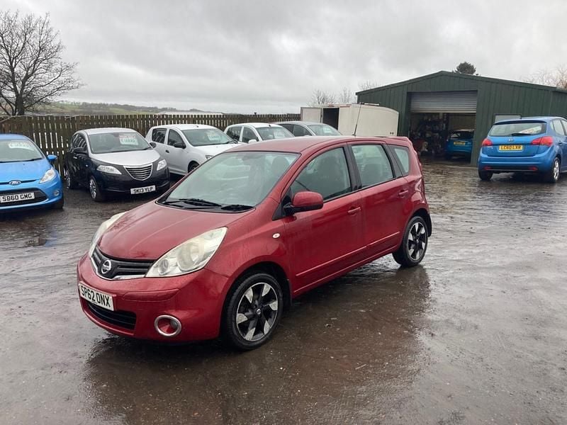 Used Nissan Note Acenta 2012 Red Hatchback