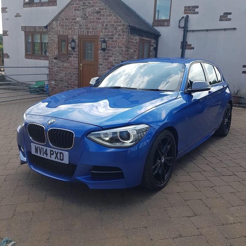 Used BMW M135 M Performance 315 HP (231 kW) 2014 Blue Hatchback