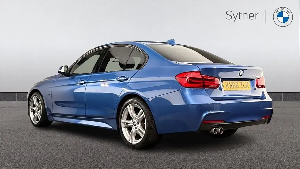 Used BMW 320 M Sport 181 HP (133 kW) 2018 Blue Sedan
