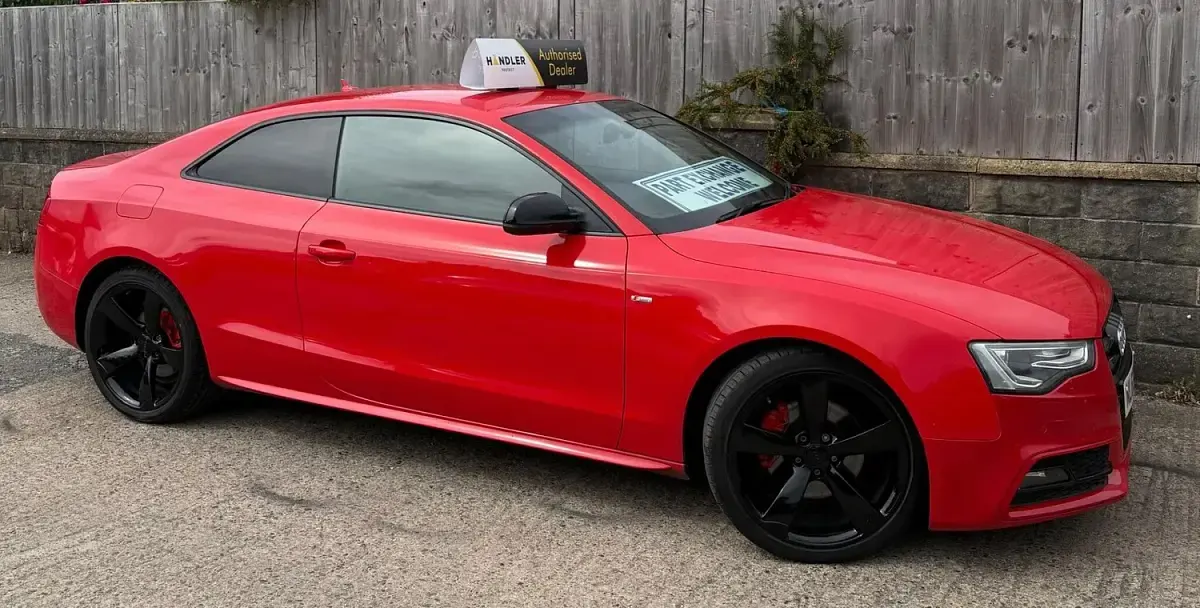Used Audi A5 Black Edition 2012 Red Coupe