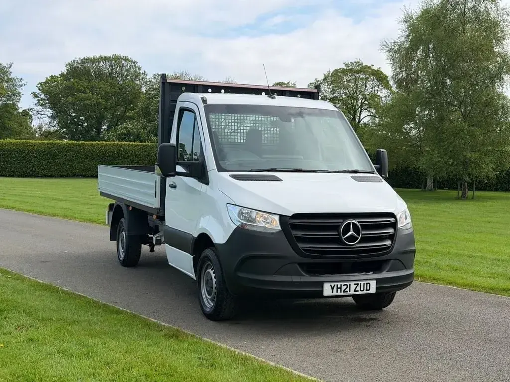 Begagnad Mercedes Sprinter Progressive 2021 Vit Van