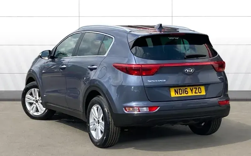 Used Kia Sportage 136 HP (100 kW) 2016 Blue SUV