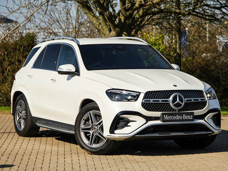 White Used 2024 Mercedes GLE450 AMG AMG line SUV | £58,998 - Image 1/4