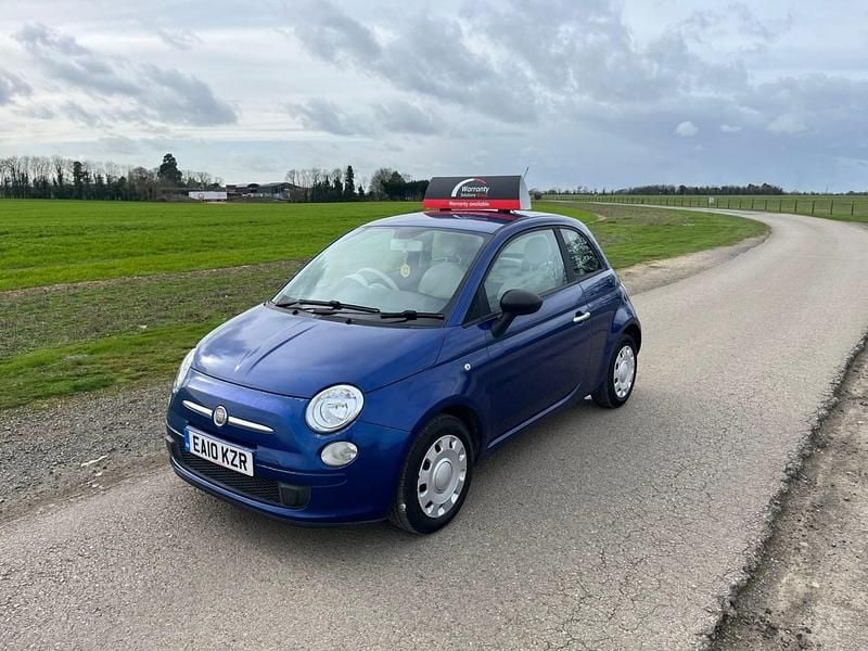 Used Fiat 500 Pop 69 HP (50 kW) 2010 Blue Hatchback