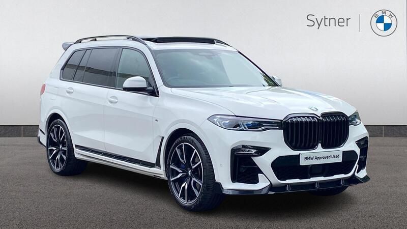 White Used 2020 BMW X7 M Sport SUV | £46,000 (Fair price) - Image 1/4