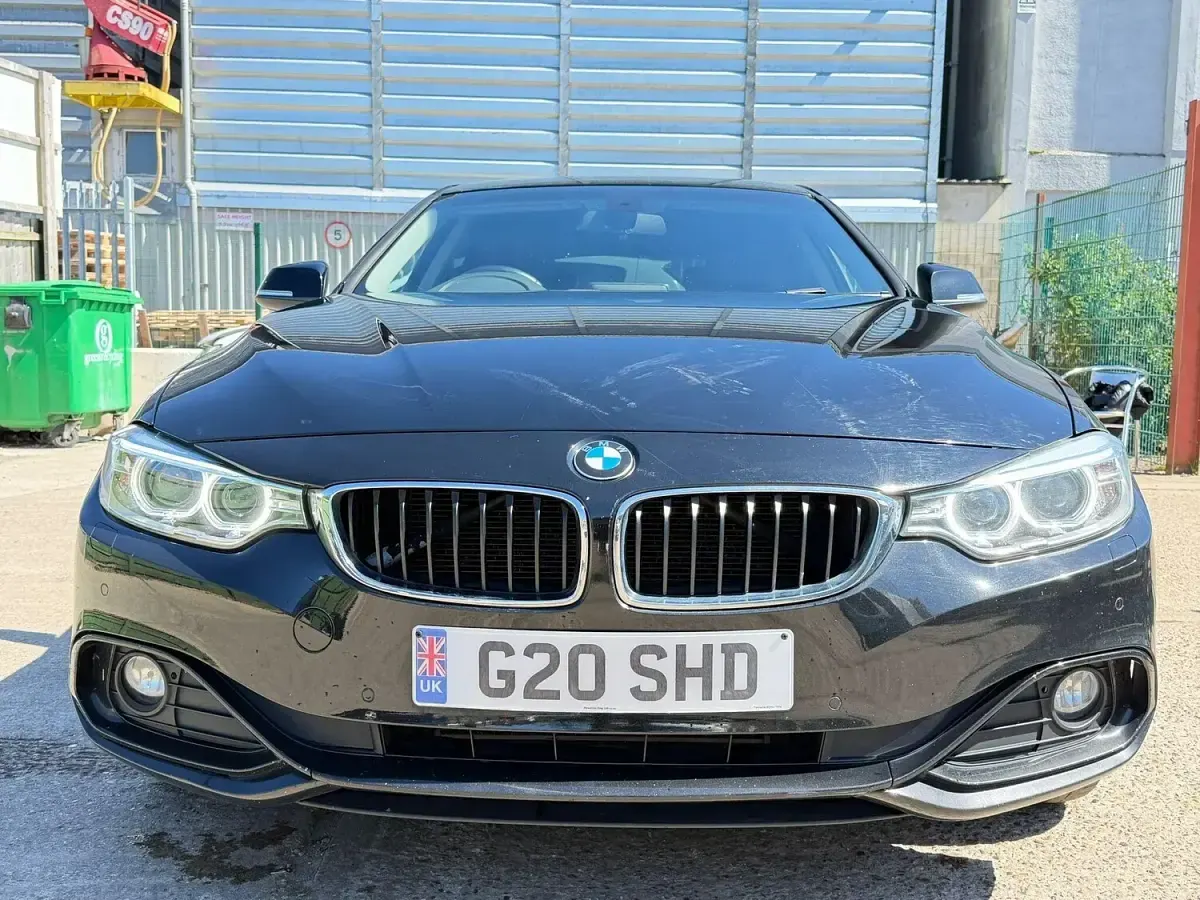 Used BMW 420 Sport Line 190 HP (139 kW) 2015 Black Hatchback