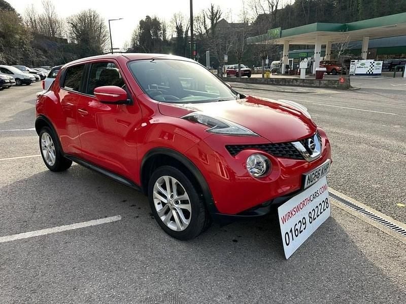 Used Nissan Juke Acenta 110 HP (80 kW) 2017 Red SUV