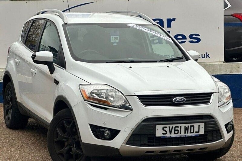 White Used 2011 Ford Kuga Zetec SUV | £4,995 (A bit pricey) - Image 1/1