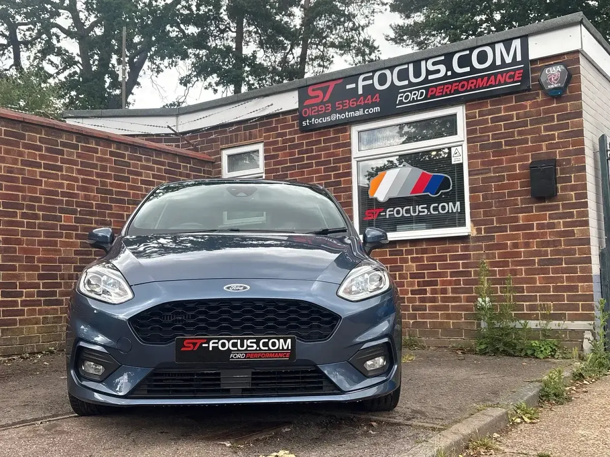 Used Ford Fiesta ST-Line 95 HP (69 kW) 2021 Blue Hatchback