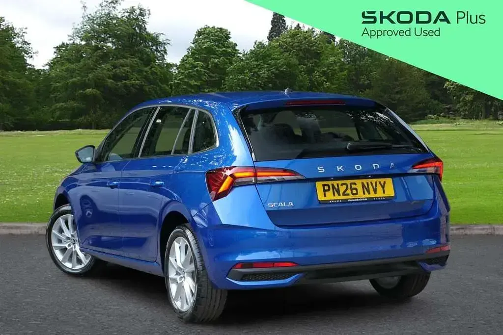 New Skoda Scala SE L 113 HP (83 kW) 2026 Blue Hatchback