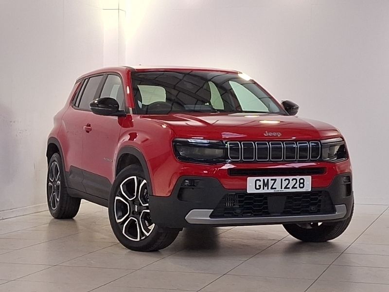 Red Used 2024 Jeep Avenger Summit SUV | £24,298 (Fair price) - Image 1/4