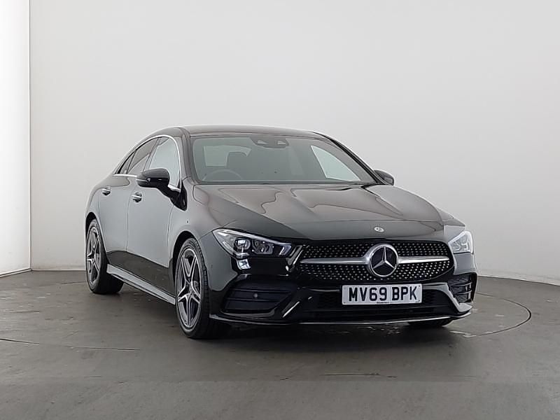Black Used 2020 Mercedes CLA180 AMG Line Premium Sedan | £24,498 (Fair price) - Image 1/4