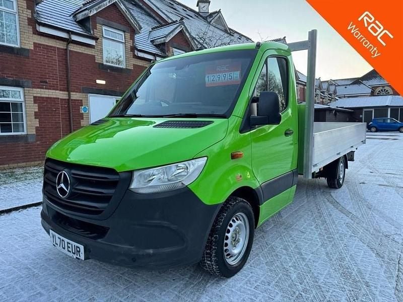 Used Mercedes Sprinter Progressive 143 HP (105 kW) 2021 Green Van