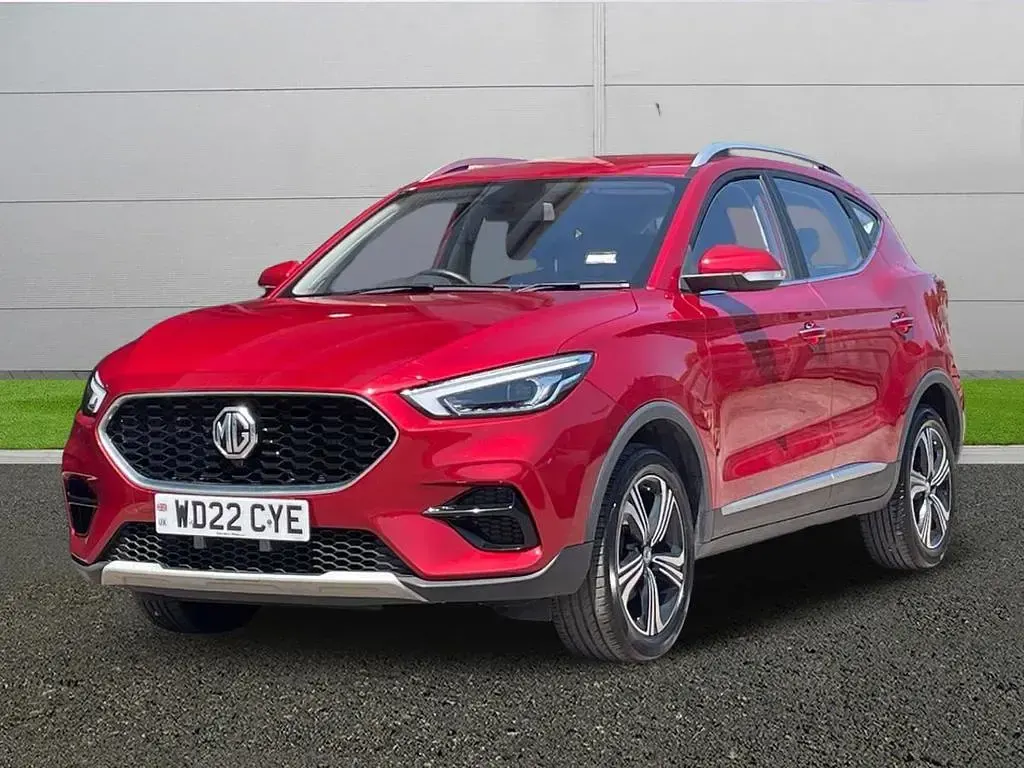 Used MG ZS Excite 106 HP (77 kW) 2022 Red SUV