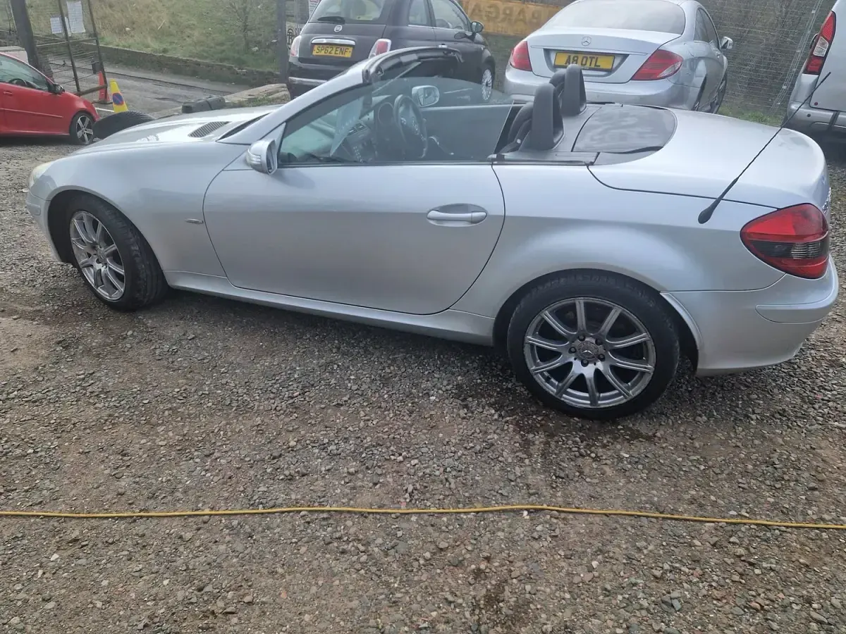 Used Mercedes SLK200 Edition 2007 Silver Cabriolet