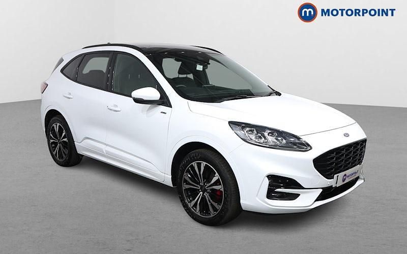 White Used 2022 Ford Kuga ST-Line X SUV | £20,499 (Good price) - Image 1/4