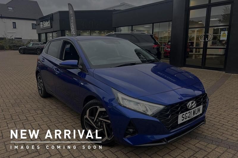 Blue Used 2021 Hyundai i20 Premium Hatchback | £12,500 (Fair price) - Image 1/4