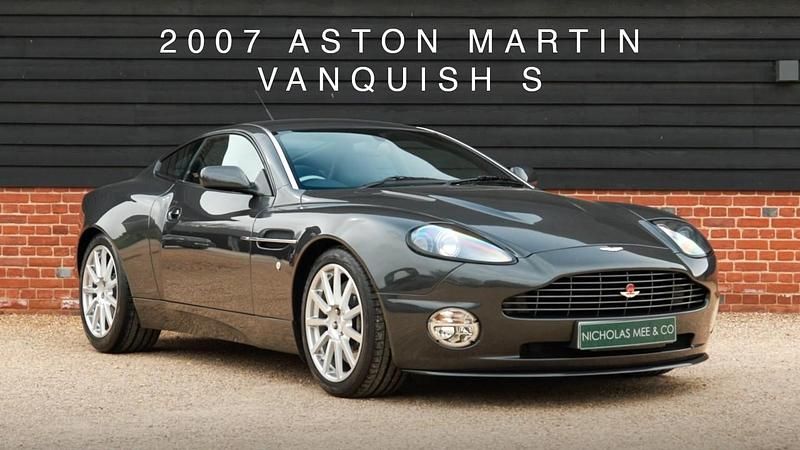 Used Aston Martin Vanquish 528 HP (388 kW) 2007 Silver Coupe