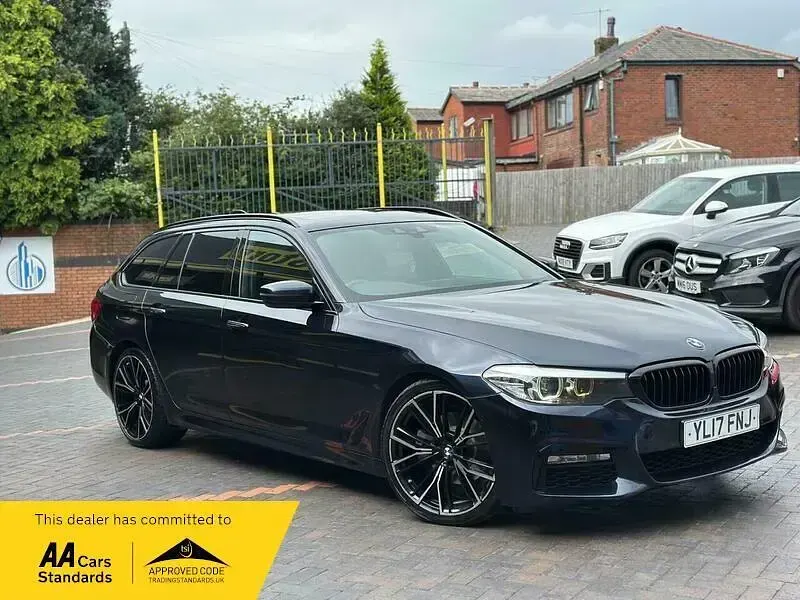 Used BMW 520 M Sport 187 HP (137 kW) 2017 Black Estate