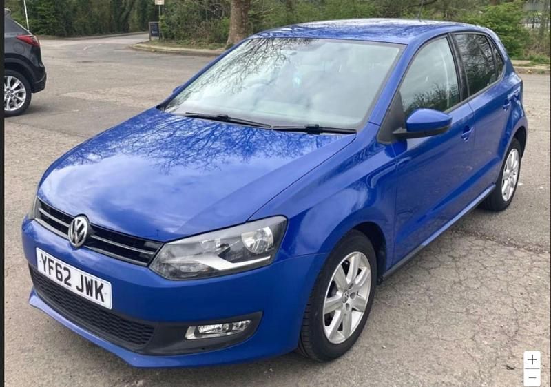 Used VW Polo Match 60 HP (44 kW) 2013 Blue Hatchback