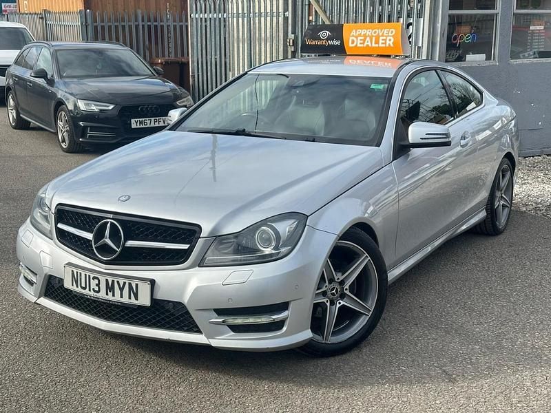 Używany Mercedes C220 AMG 170 KM (125 kW) 2013 Srebrny Coupe