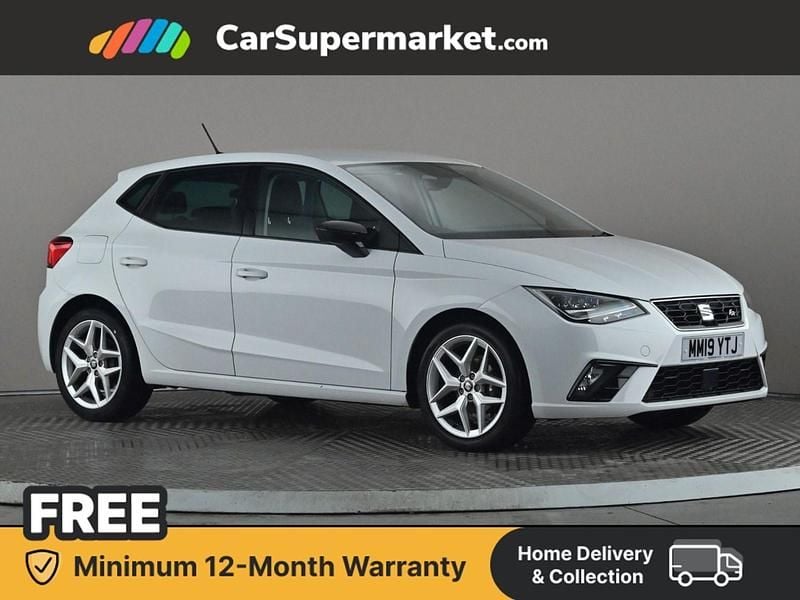 White Used 2019 Seat Ibiza FR Hatchback | £11,697 (Fair price) - Image 1/4
