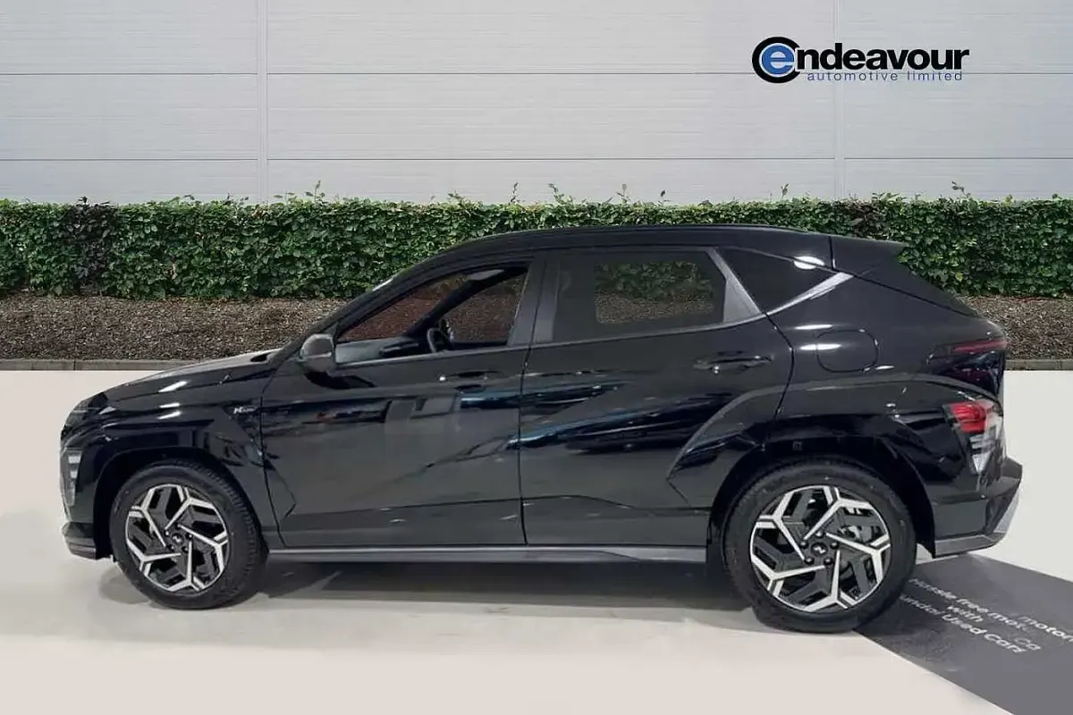 Used Hyundai Kona N Line 136 HP (100 kW) 2025 Black SUV