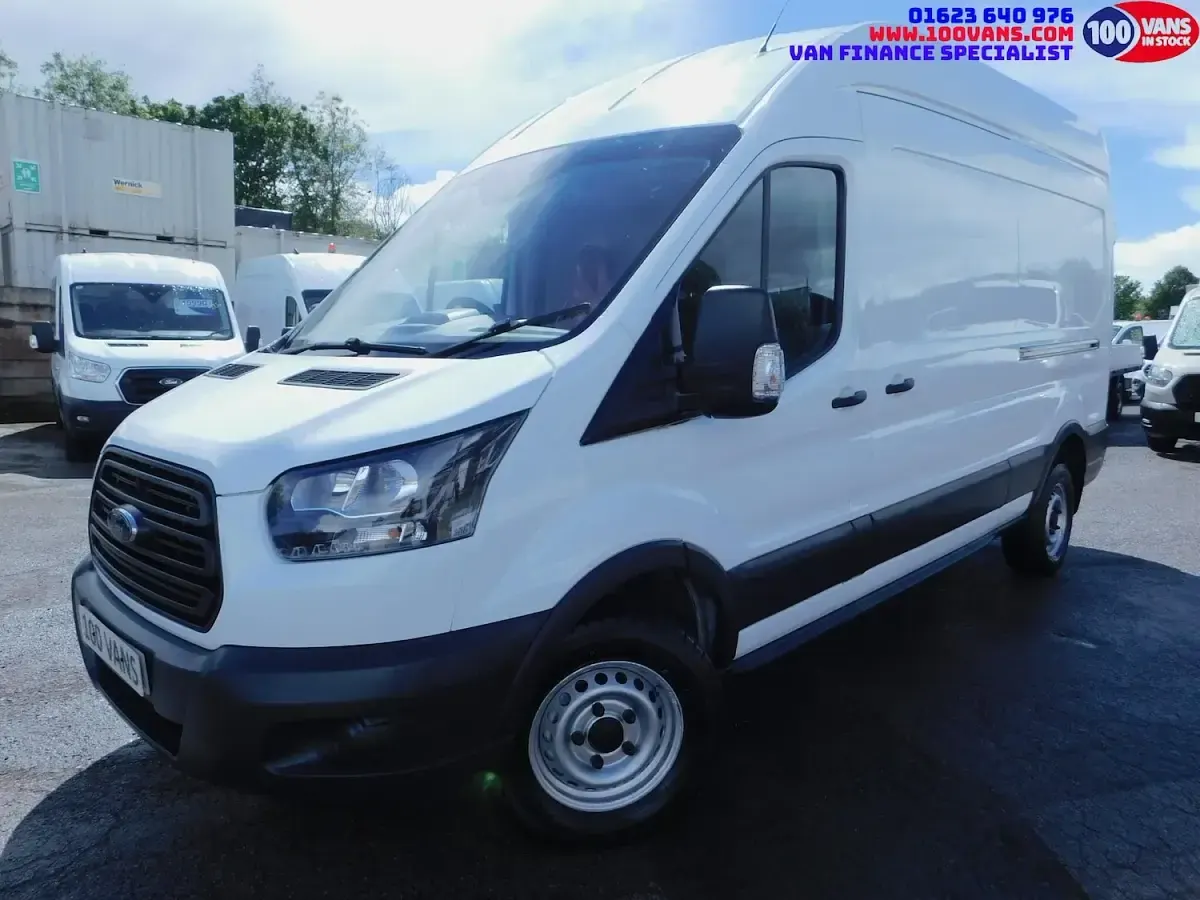 Used Ford Transit 130 HP (95 kW) 2019 White Van