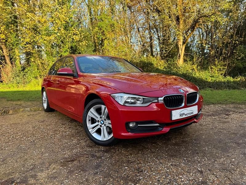 Red Used 2013 BMW 320 Sport Line Sedan | £6,495 (Fair price) - Image 1/4