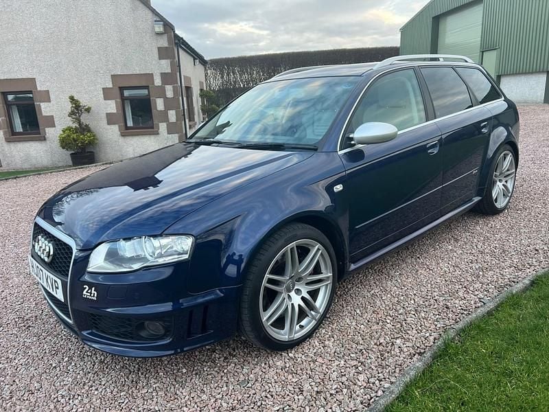Used Audi RS4 Comfort 415 HP (305 kW) 2007 Blue Estate