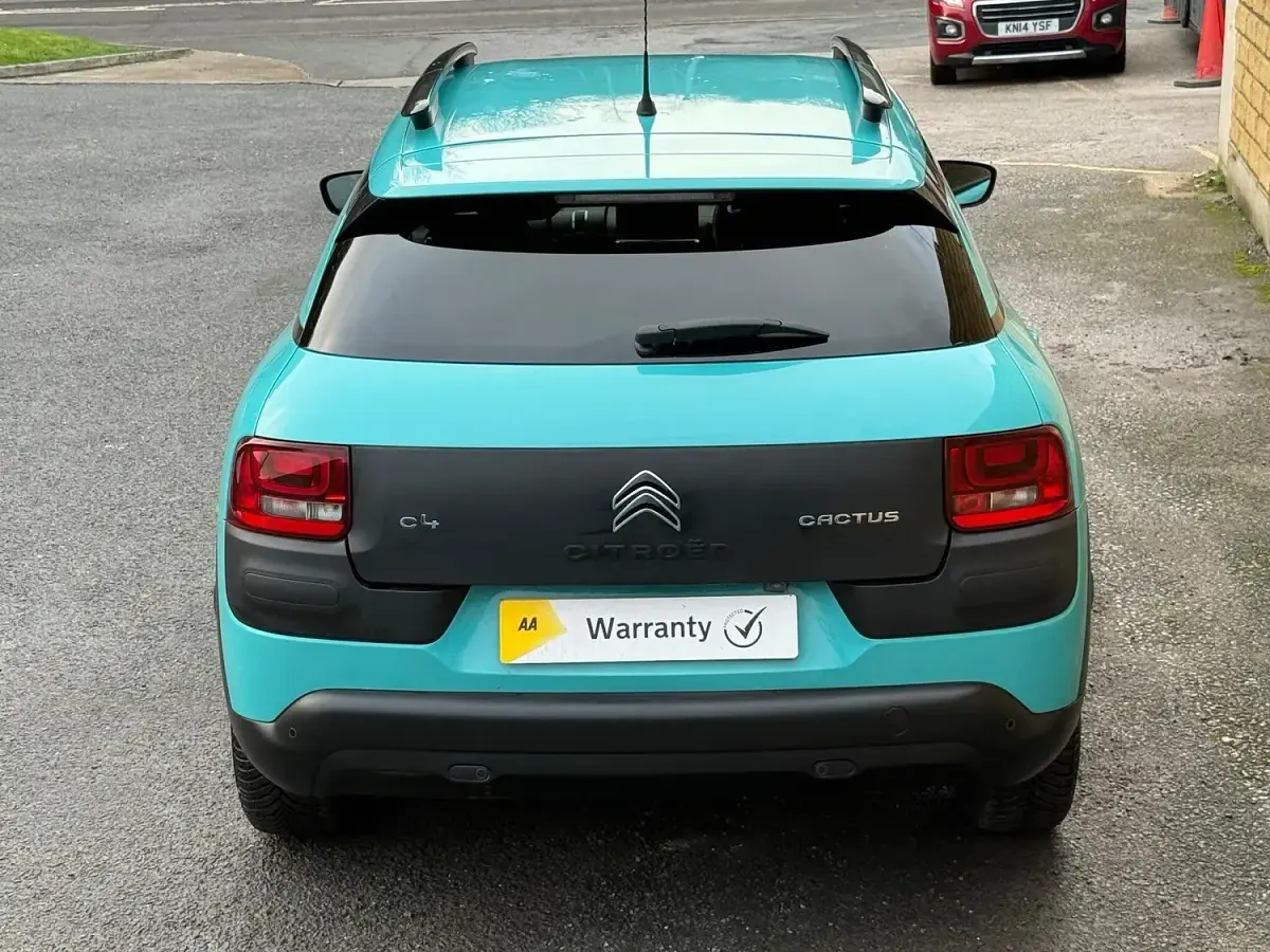 Used Citroën C4 Cactus Flair 2015 Blue Hatchback
