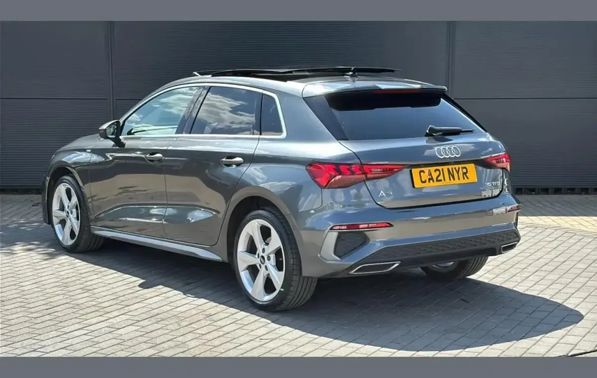 Used Audi A3 S-Line 147 HP (108 kW) 2021 Grey Sedan