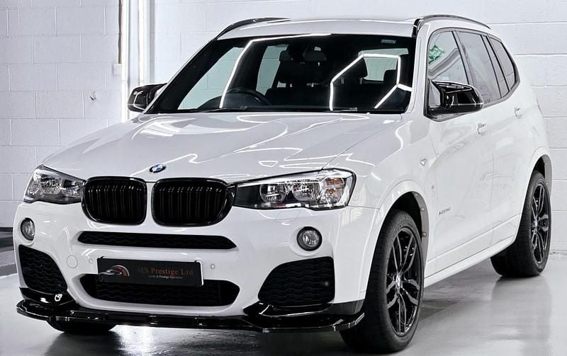 Used BMW X3 M Sport 190 HP (139 kW) 2015 White SUV