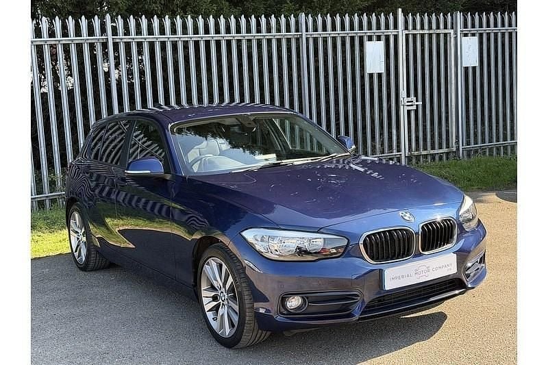 Used BMW 116 Sport Line 2018 Blue Hatchback