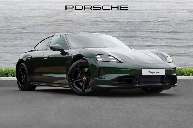 Green Used 2025 Porsche Taycan Sedan | £89,990 (A bit pricey) - Image 1/4